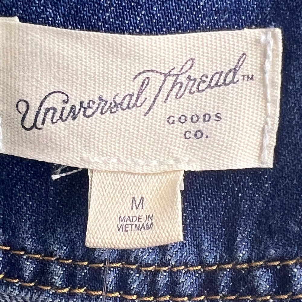Universal Thread Denim Trucker Jacket Womens M Bl… - image 5